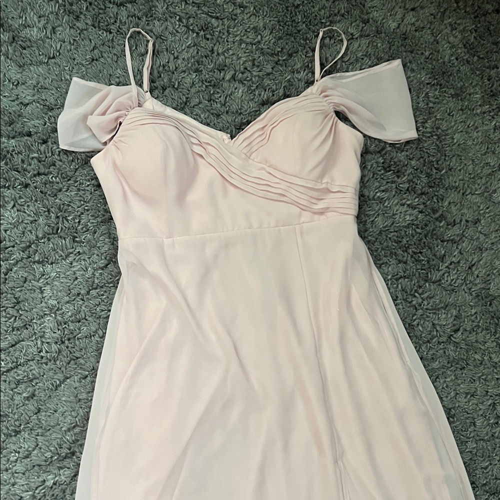 Birdy Grey Light Pink Wedding Dress